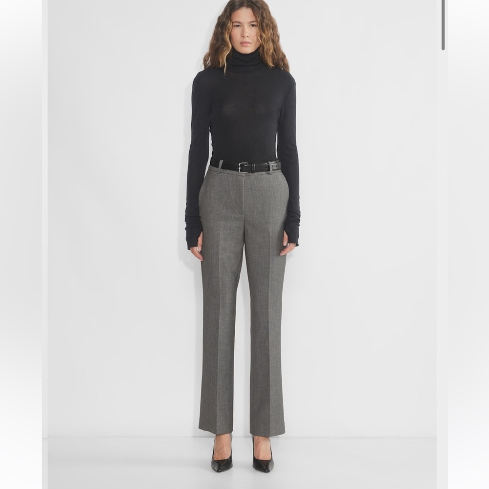 Aritzia Babaton Program Pant Heather Grey size 4